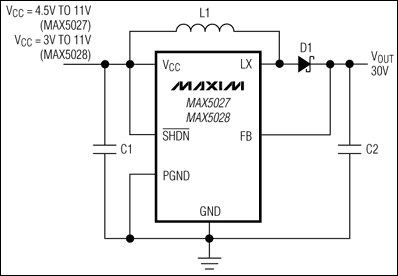 MAX5025, MAX5026, MAX5027, MAX