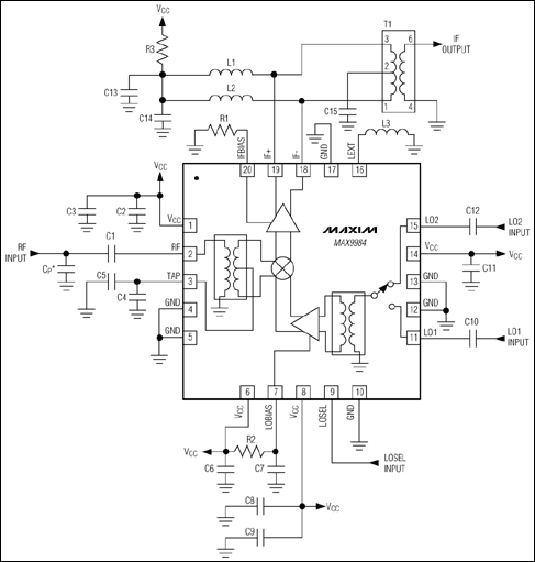 MAX9984应用电路