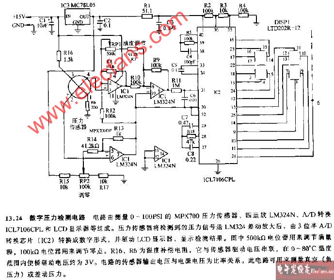 數字<b class='flag-5'>壓力</b><b class='flag-5'>檢測</b>電路