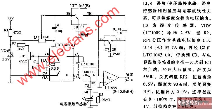 <b class='flag-5'>温度</b>/电压<b class='flag-5'>转换</b><b class='flag-5'>电路</b>