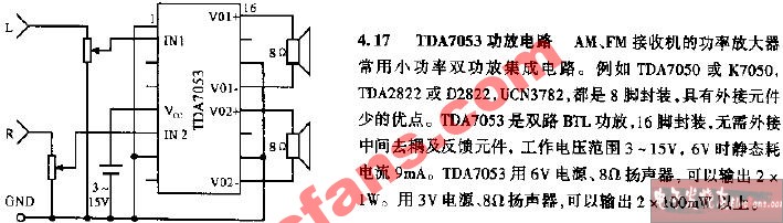 TDA7035功放電路