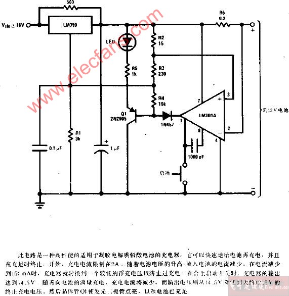 <b class='flag-5'>12V</b><b class='flag-5'>电池</b>充电器<b class='flag-5'>电路图</b>