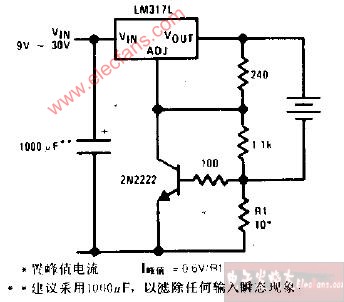 限流<b class='flag-5'>6V</b><b class='flag-5'>充電器</b><b class='flag-5'>電路</b>圖