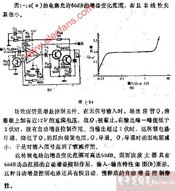 具有50dB动态范围的<b class='flag-5'>自动音量控制电路</b>