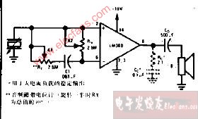 带“共模”音量和音调控制的唱机放大器电路图