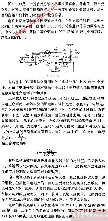 具有<b class='flag-5'>差</b><b class='flag-5'>分</b>輸入的壓控<b class='flag-5'>振蕩器</b>