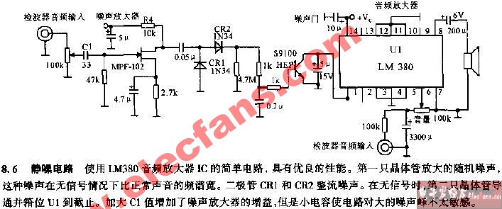 靜噪電路圖