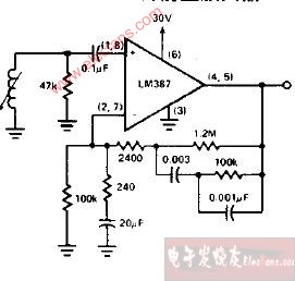 磁話筒<b class='flag-5'>前置放大器</b><b class='flag-5'>電路圖</b>