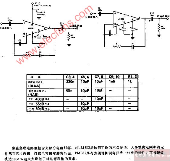 通用<b class='flag-5'>前置放大器</b><b class='flag-5'>电路图</b>