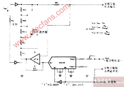 高低<b class='flag-5'>电阻</b><b class='flag-5'>电压</b><b class='flag-5'>变换器</b>电路图