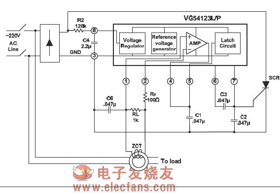 VG54123/VG54123L/VG54123P应用电路图