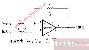 滯后電平檢測器電路圖