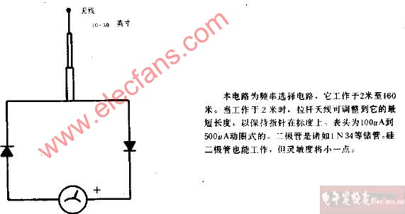 简易场强计电路图