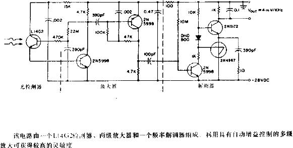 与50kHz<b class='flag-5'>调频发射机</b>配用的接收<b class='flag-5'>机电路</b>图