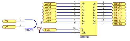 ALU<b class='flag-5'>左移</b>输出原理图