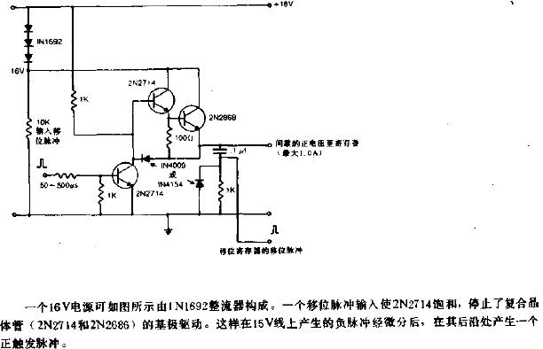 移位寄存器驅(qū)動(dòng)器電路圖