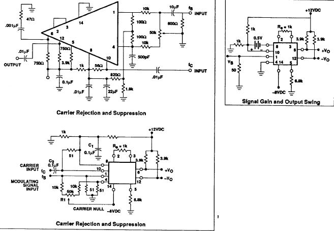 倍频电路(MC1596)的应用电路图