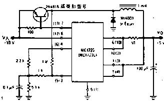 5V1A开关稳压器、电路图