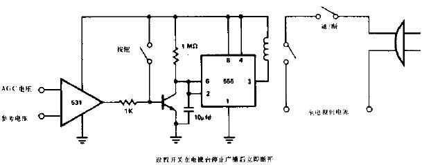 <b class='flag-5'>電視機(jī)</b>用自動(dòng)斷電<b class='flag-5'>電路圖</b>