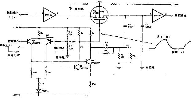 高速<b class='flag-5'>采樣</b>與<b class='flag-5'>保持</b><b class='flag-5'>放大器</b><b class='flag-5'>電路</b>圖