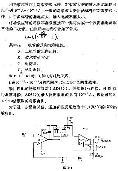 宽<b class='flag-5'>动态</b>范围的对数<b class='flag-5'>放大器</b>