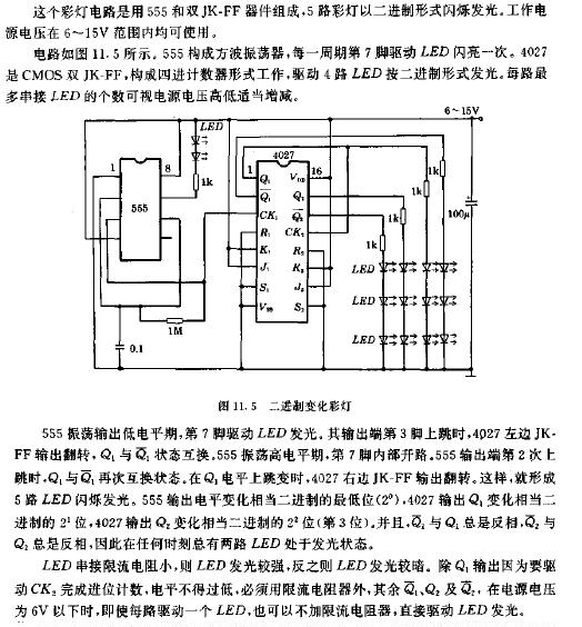 <b class='flag-5'>二進制</b>變化彩燈