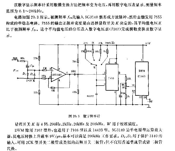 <b class='flag-5'>數(shù)字頻率計</b>電路圖