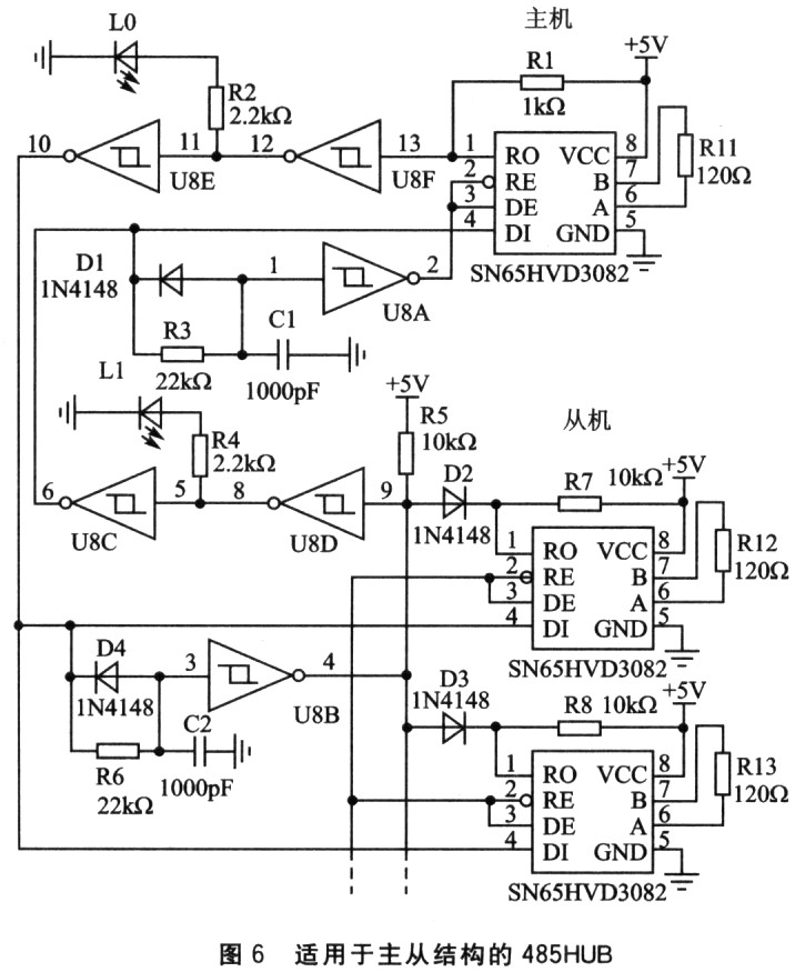 零延時RS485接口電路的設計與應用