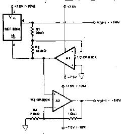 ±<b class='flag-5'>3V</b>基準(zhǔn)電壓源<b class='flag-5'>電路</b>圖