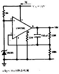 精密<b>基准</b><b>微</b>功耗10V<b>基准</b><b>电压</b><b>源</b>电路图