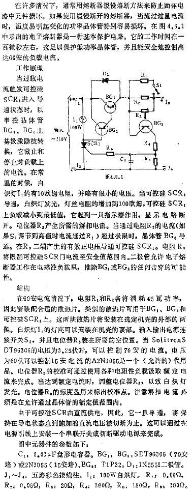 高速電子熔斷器