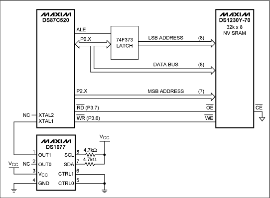 使用EconOscillator时钟和8051微处理器-Us