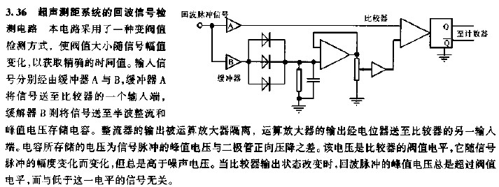 超聲測距<b class='flag-5'>系統(tǒng)</b>的回波<b class='flag-5'>信號</b><b class='flag-5'>檢測</b>電路