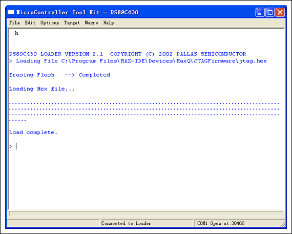 如何升級<b class='flag-5'>MAXQ</b>的串口-<b class='flag-5'>JTAG</b>接口板的<b class='flag-5'>固件</b>