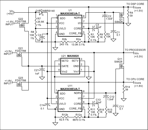 Dual Voltage Tracking Circuit