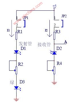 红外光电管电路