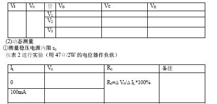 串联型稳压电源的工作原理及电路图