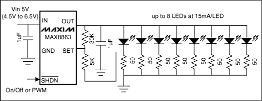利用LDO改善白光LED的匹配度