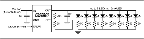 低压差线性稳压改善白光LED的亮度匹配-LDO Linear