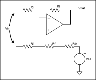 EPOT应用：偏移调整的运算放大器电路