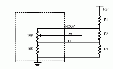 DS1870采用外接电阻时的调节范围/分辨率