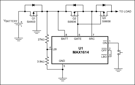 MOSFET驱动器是电池反向保护-MOSFET Driver