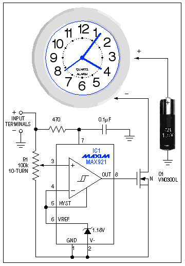 电路简单电池消耗的措施-Simple Circuit Mea