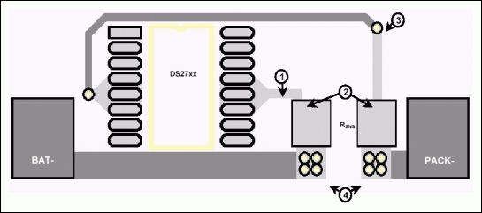 DS27xx电量计电路板布局技巧，实现测量误差最小化