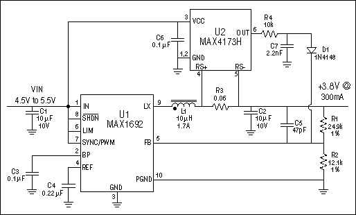 电流限制电路的降压稳压器-Current-Limit Cir
