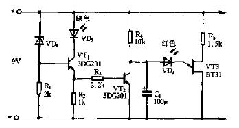 <b class='flag-5'>电池</b>电压<b class='flag-5'>指示器</b><b class='flag-5'>电路</b>图