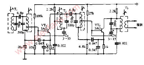 <b class='flag-5'>收音机</b>双<b class='flag-5'>调谐</b>中频放大<b class='flag-5'>电路图</b>