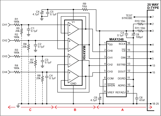 电路实现基于PC的电压测量-Circuit Enables