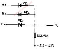 <b class='flag-5'>二極管</b>或門<b class='flag-5'>電路圖</b>