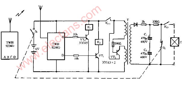 玩具<b class='flag-5'>無線</b><b class='flag-5'>遙控</b>引爆<b class='flag-5'>電路圖</b>